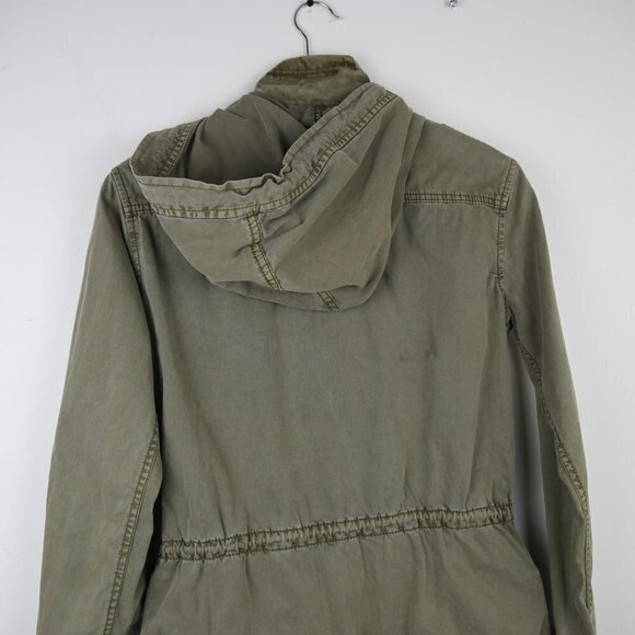 Talula Trooper Jacket Lived-in Utility Azure Skies in Dark Olive Green Size XS - Picture 7 of 9